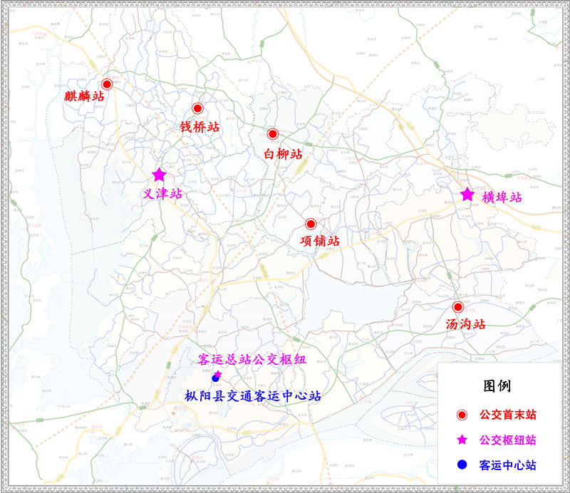 枞阳县交通规划图图片